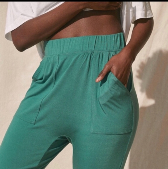 NWOT Lunya soft modal draped joggers - Picture 3 of 5